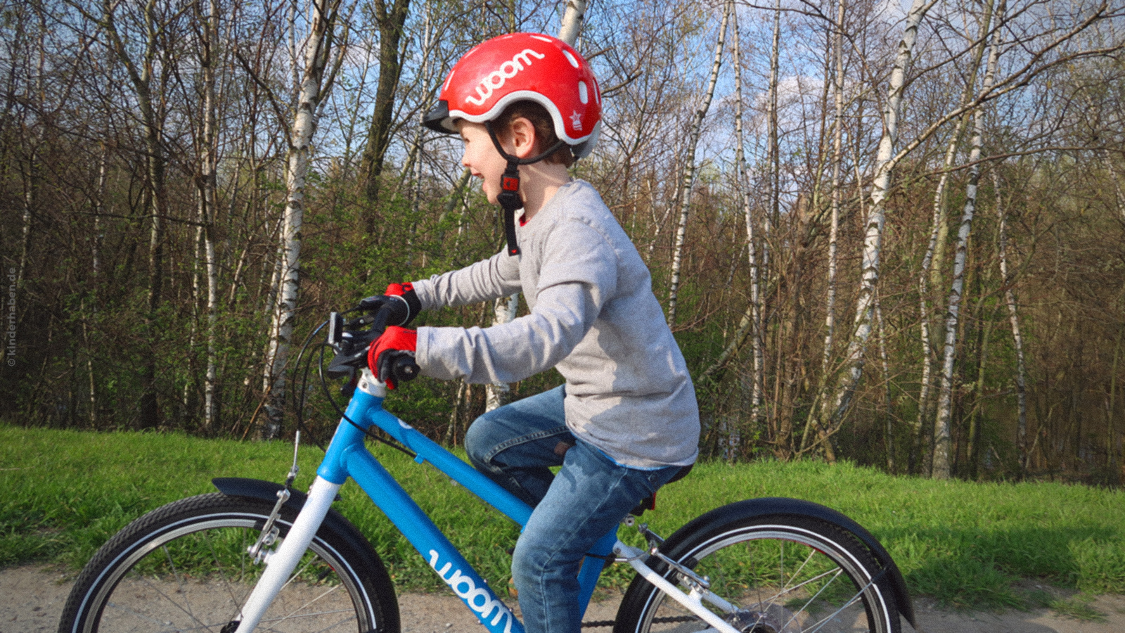 Federleicht Fahren mit woom bike: Das Kinderfahrrad im Test (Werbung)